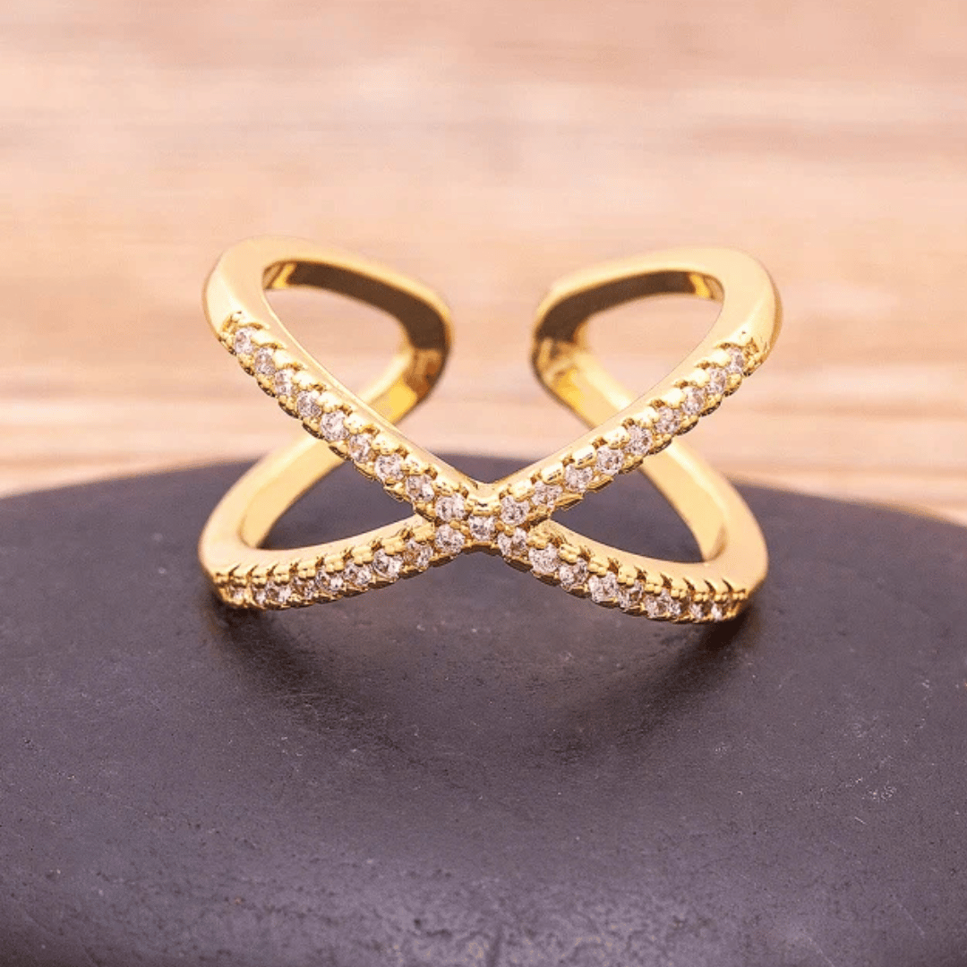Cross shape Ring