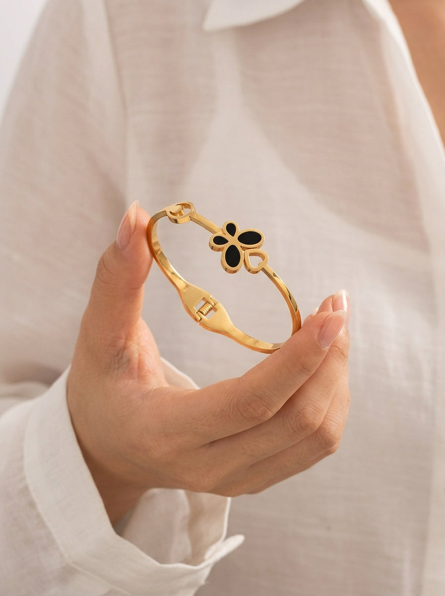 Butterfly bangle