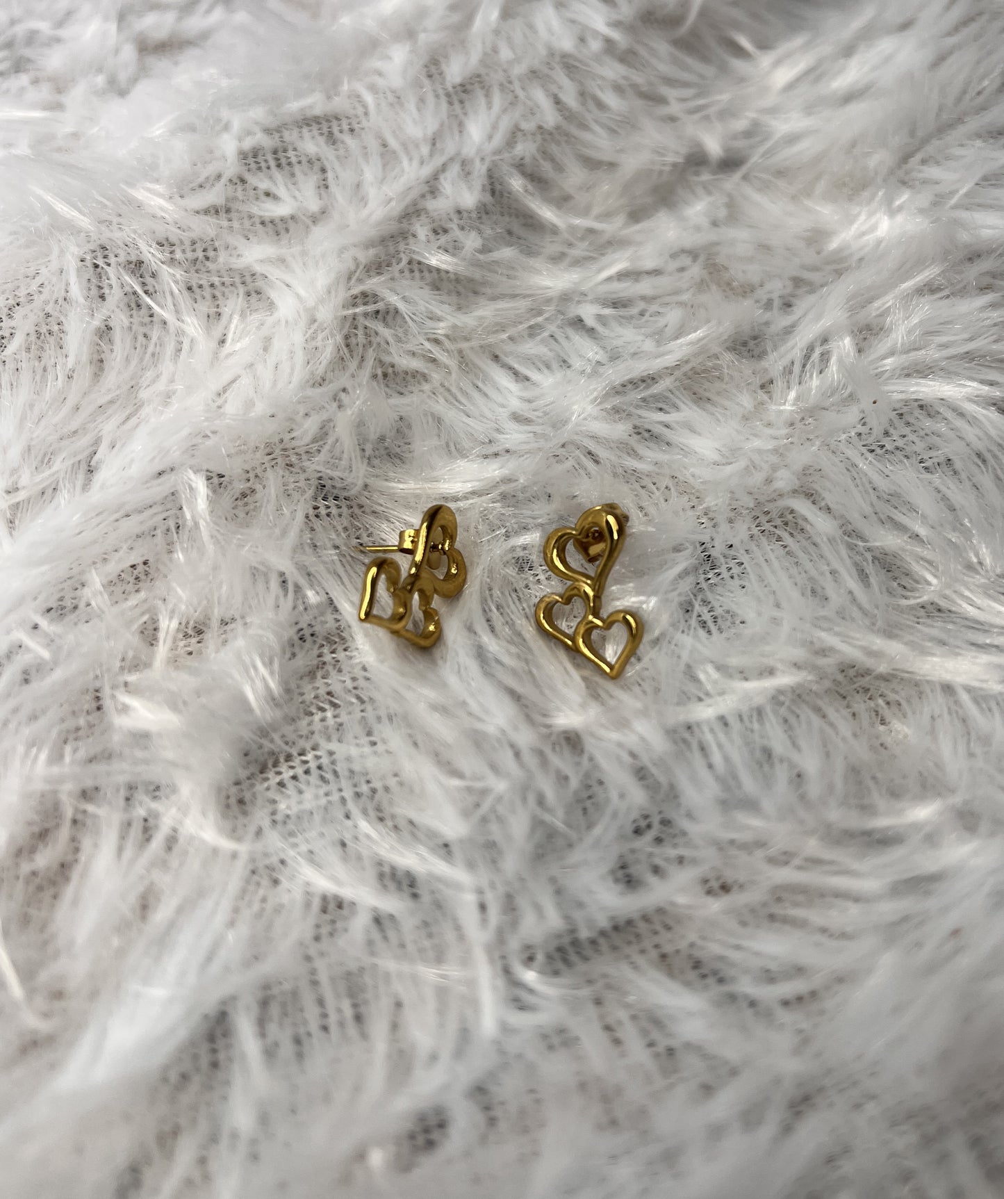 The Triple Heart Studs