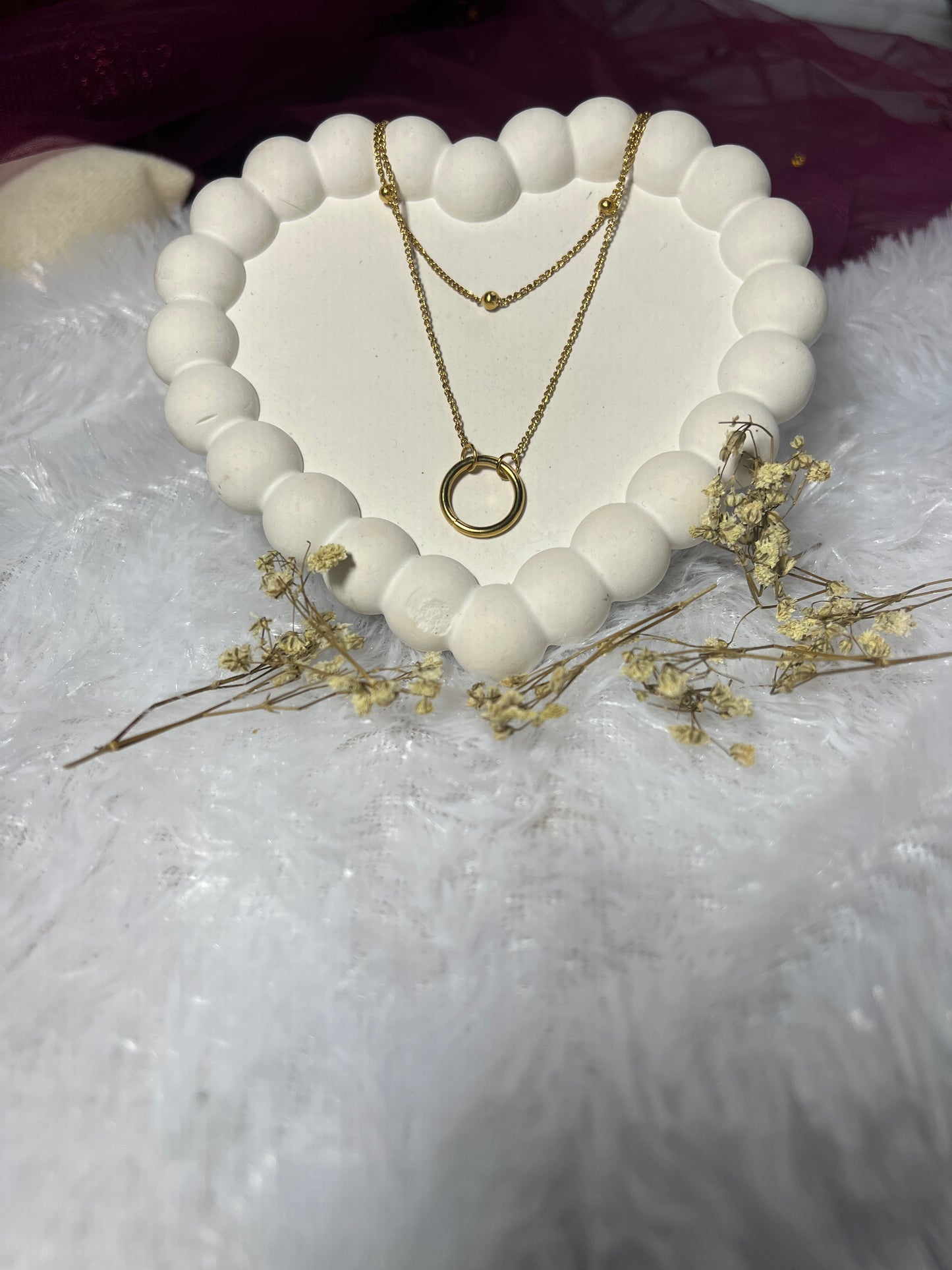 Contemporary double layered chain