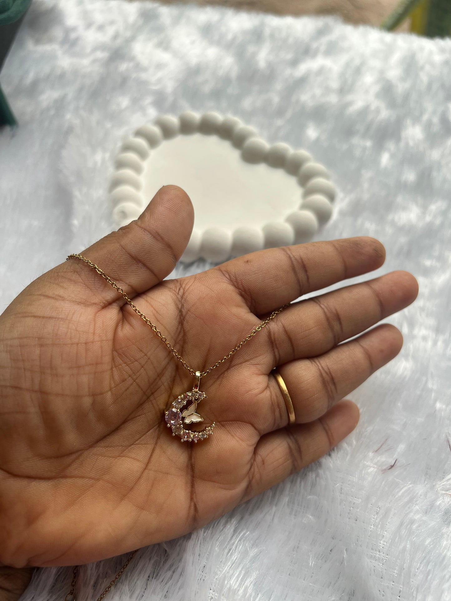 Moon Butterfly theam pendant