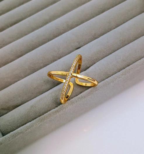 Cross shape Ring
