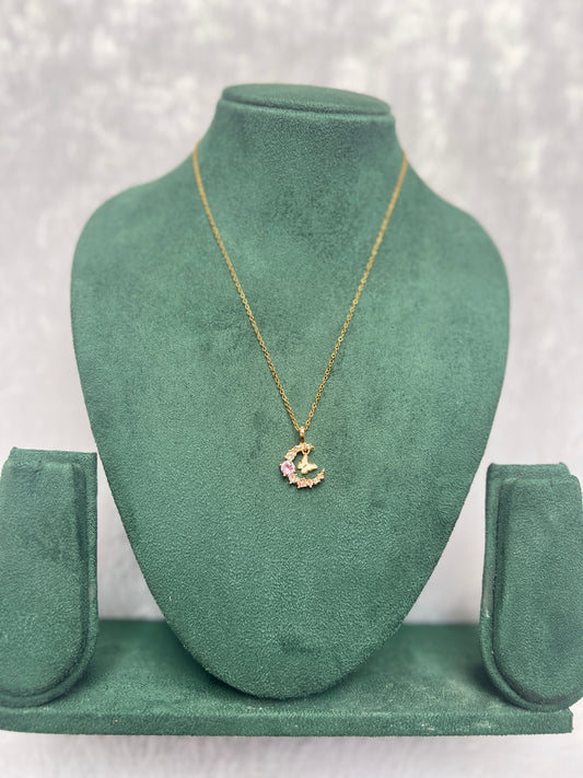 Moon Butterfly theam pendant