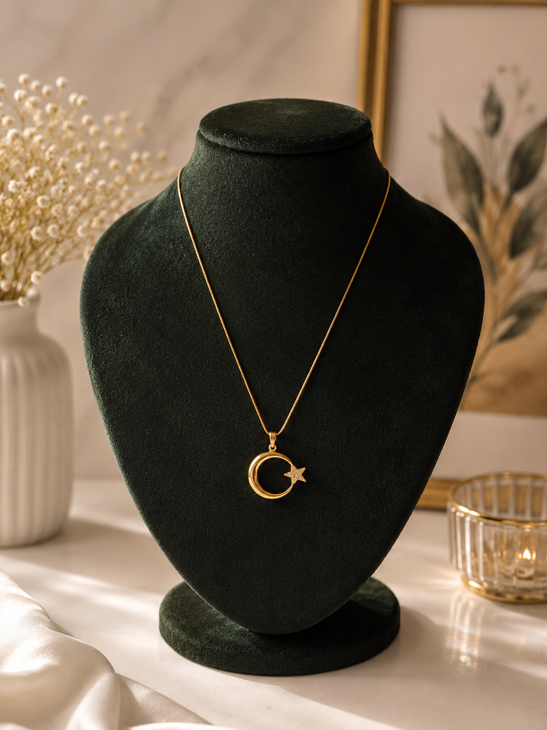 Round&star pendet