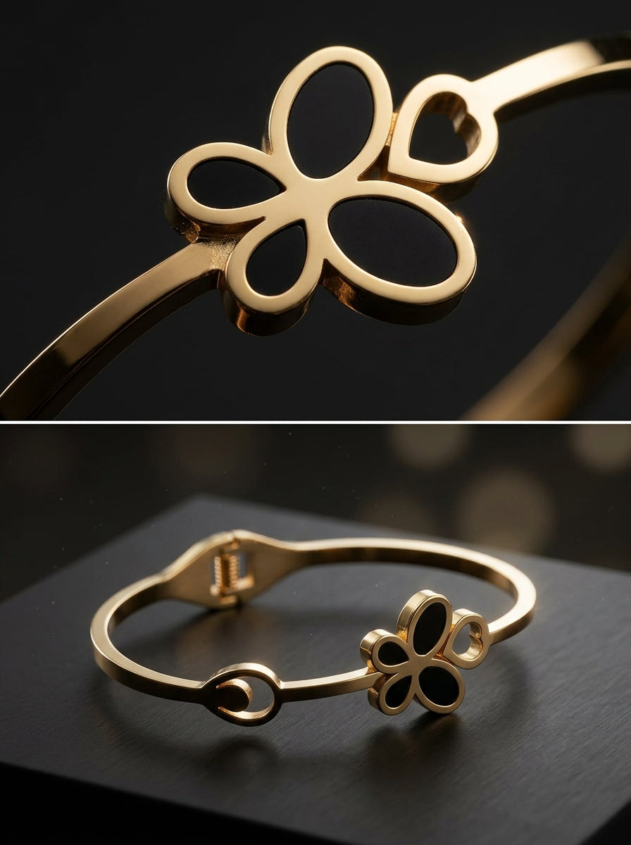 Butterfly bangle
