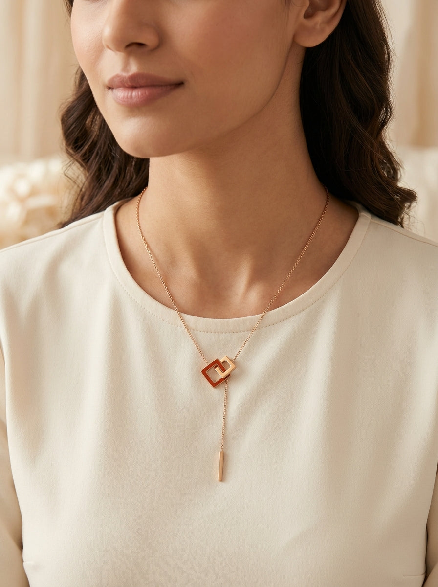 Geometrical pendent(square)