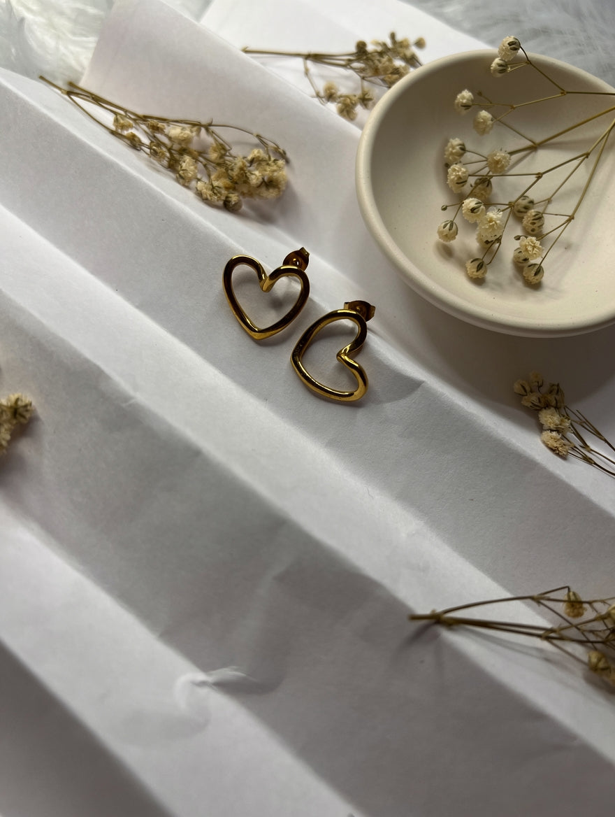 Heart Whisper Studs
