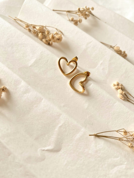 Heart Whisper Studs