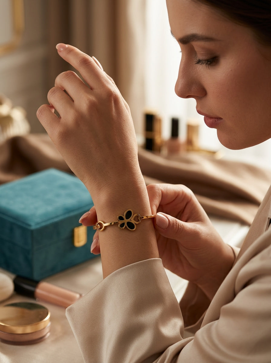 Butterfly bangle