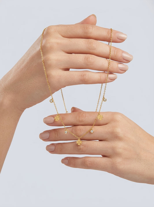 Flower themed chain