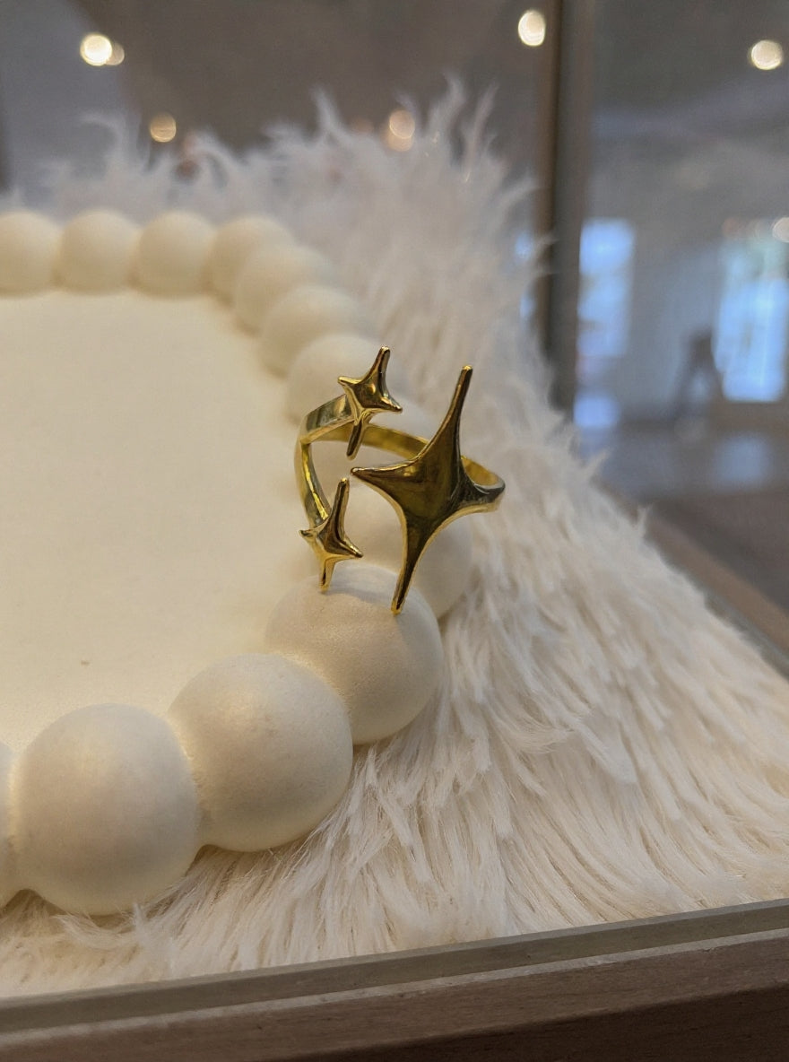 Starburst Adjustable Ring