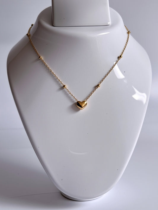 Minimalist Heart  theamed  Necklace