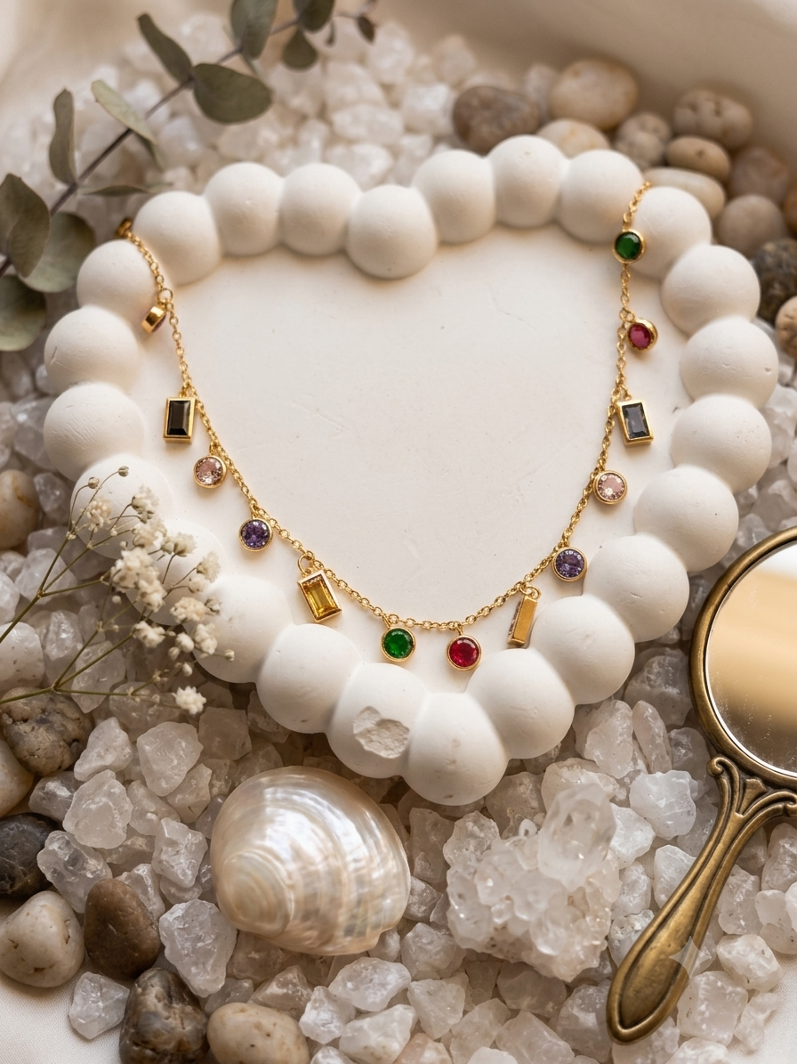 Multicolored charm Nechchain