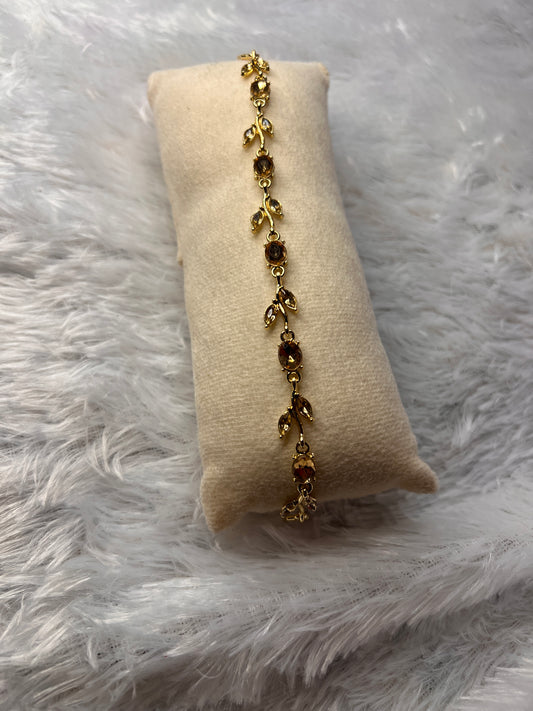 Golden tulip bracelet