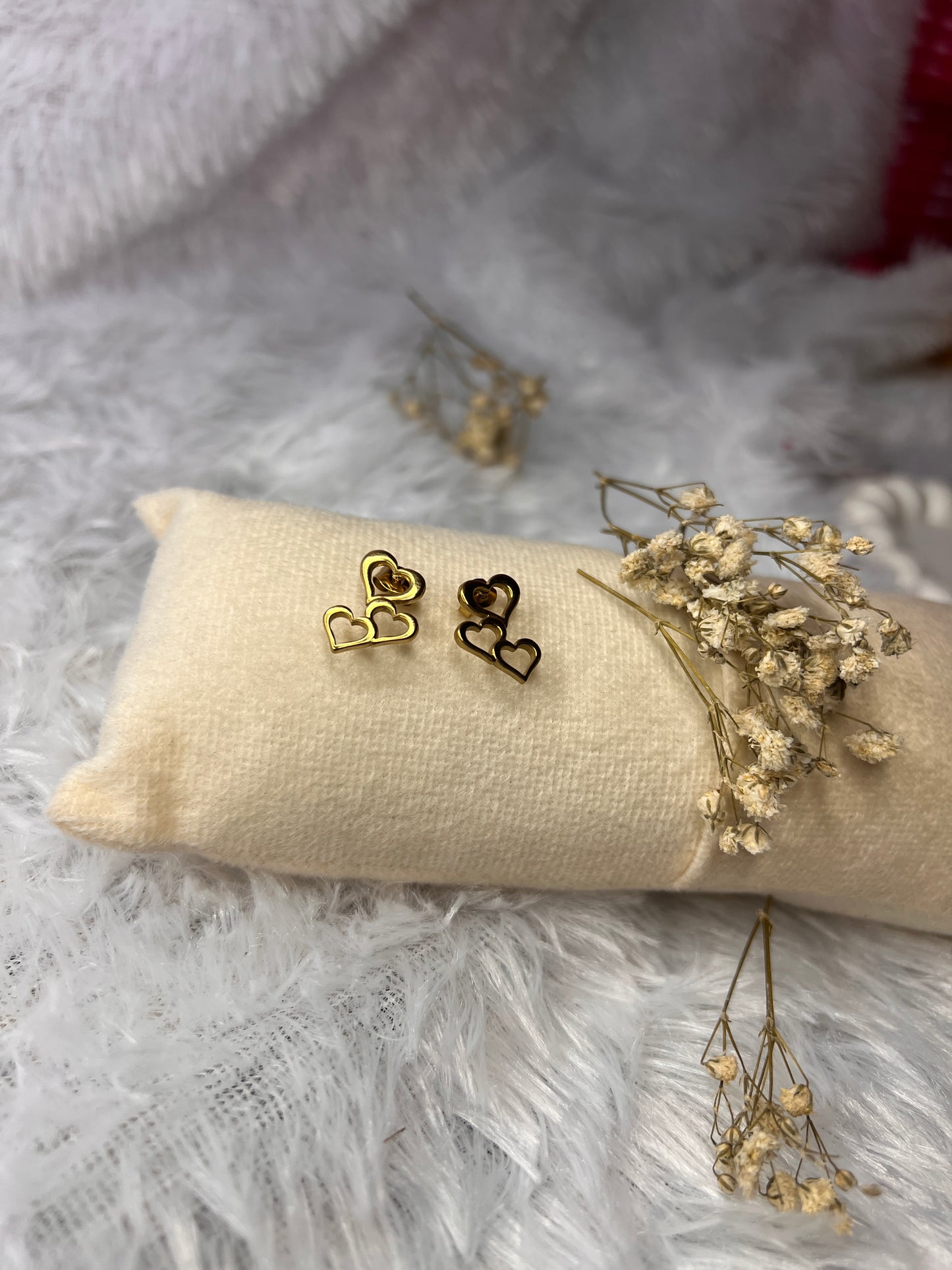 The Triple Heart Studs