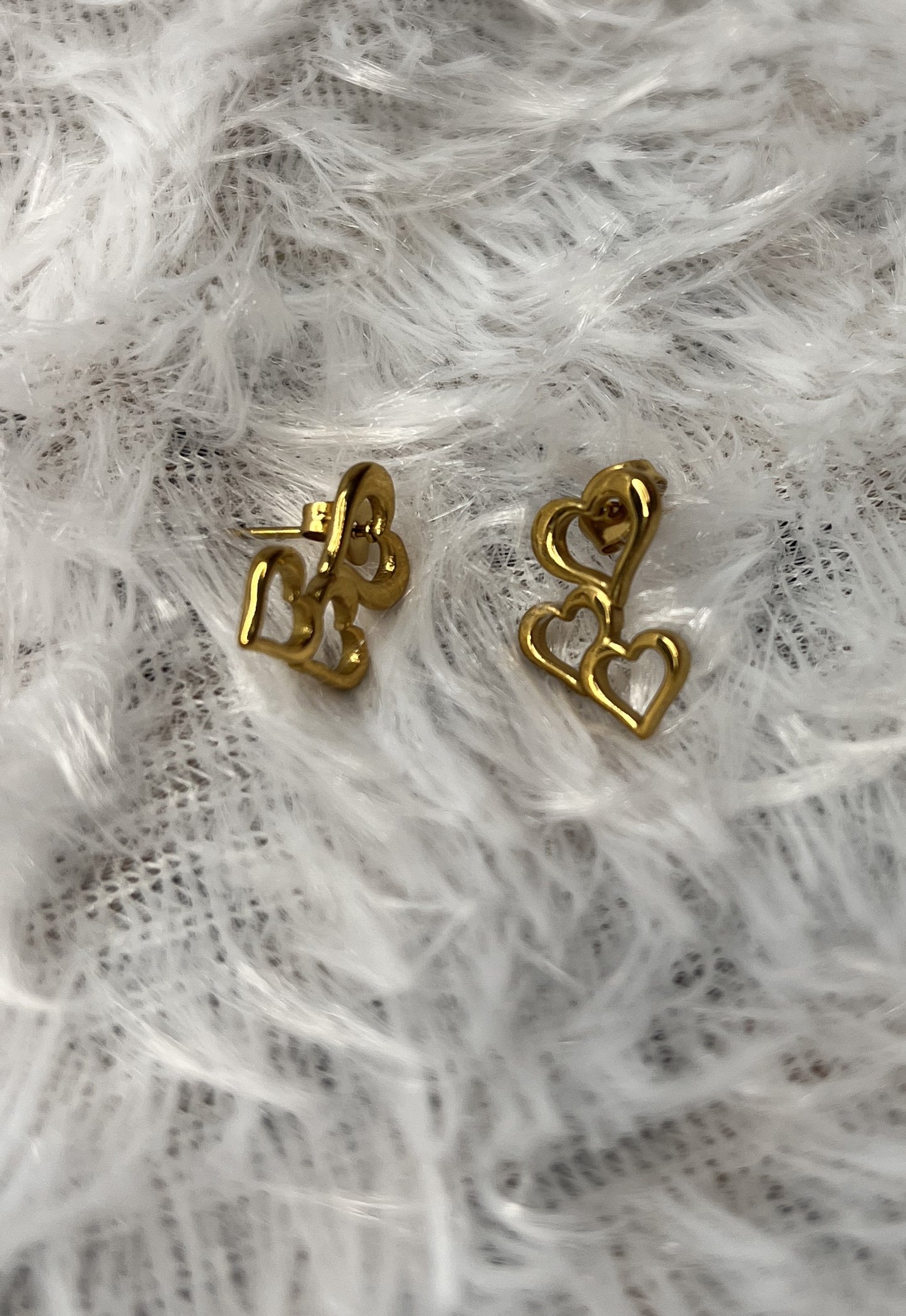 The Triple Heart Studs