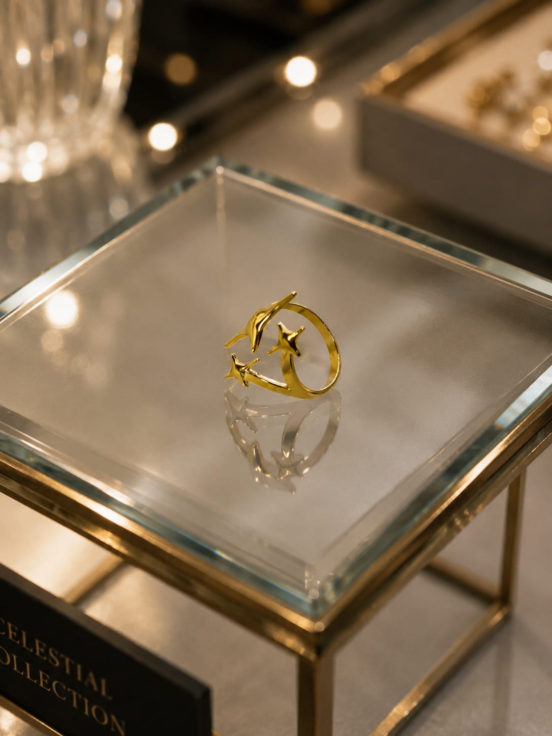 Starburst Adjustable Ring